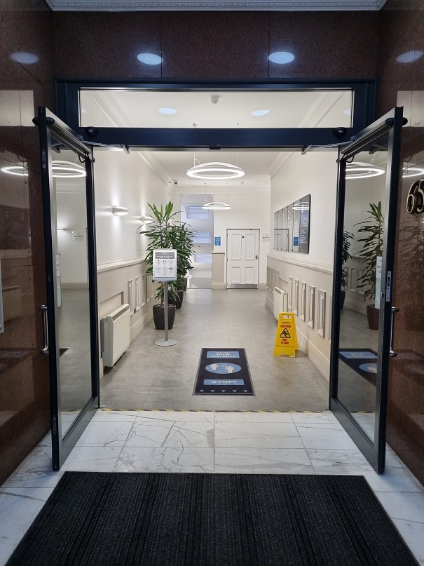 65 London Wall Entrance 65 London Wall Entrance