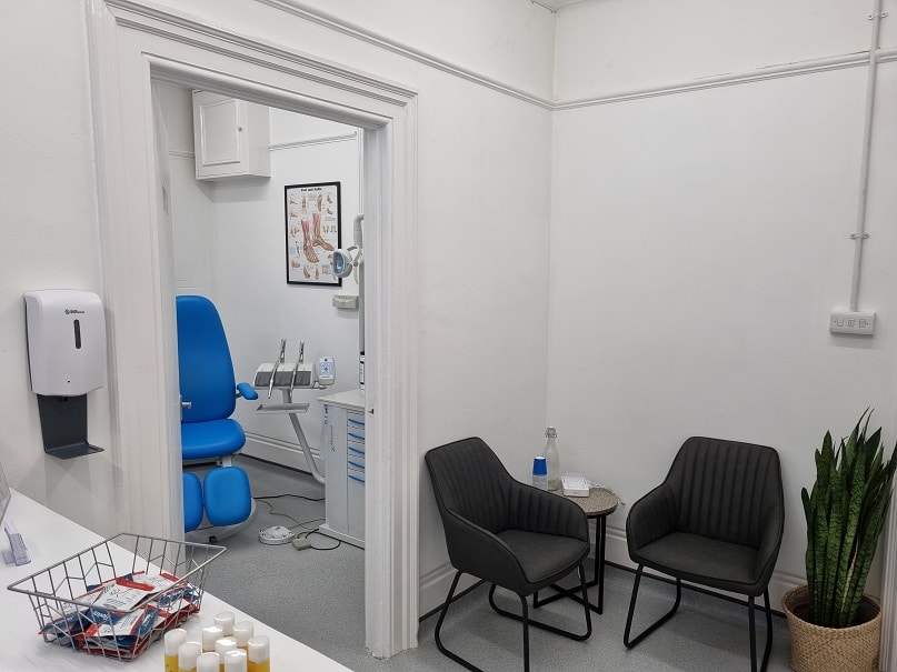 Clinic waiting room Clinic waiting room